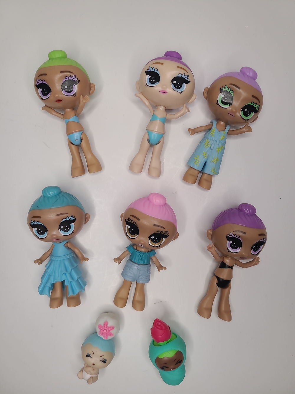 Blume Secret Surprise Dolls & Baby Figures Lot of 8